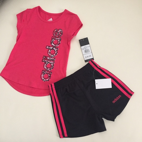Adidas Cute Girl Shorts Set - Picture 4 of 4